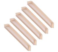 Sharplace 5X Planifications de soucoupes de Planter Planter compacts rectangulaires Robustes en Pot de soucoupes de Plante Plateaux d'égoutte, Beige