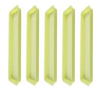 Sharplace 5X Planifications de soucoupes de Planter Planter compacts rectangulaires Robustes en Pot de soucoupes de Plante Plateaux d'égoutte, Vert