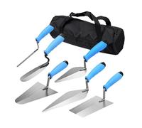 Sharplace 6 outils maçonnerie en béton, truelles maçonnerie, plâtrage pour débutants, truelles maçonnerie pour plaques plâtre en ciment