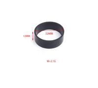 Sharplace 6 Pièces Anneau de Ceinture de Plongée Boucle de Sangle Retenue Loop Attache Élastique en Caoutchouc EPDM Environ 2 Pièce Adapté Aux, 4 pièces