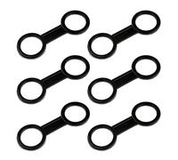 Sharplace 6pcs Double Anneau Support de Tuba de en/sous-Marine en Silicone -