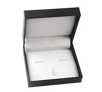 Sharplace à Bijoux, pour Stockage et Rangement de Bijoux en PU, à Bijoux Voyage Ultra, Femme, Cadeau de 7x8x3cm, Boutons de Manchette Pinces à Cravate