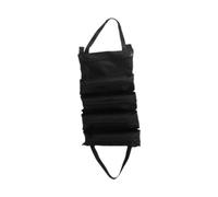 Sharplace à outils enroulable, pochette à outils, étui de rangement portable et robuste à plusieurs poches, Noir