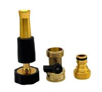 Sharplace Accessoire d'arrosage avec buse de pulvérisation pour Tuyau d'arrosage : Adaptateur Compact, Facile à Installer, remplace Le clapet