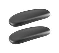 Sharplace Accoudoirs de Remplacement pour Chaise de Jeu, 2 pièces, Accessoires Noirs universels, Support Souple, simplicité Moderne, Installation Facile, PU, 25.5x9.5cm