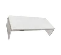 Sharplace Acrylique d' de table de repos d', facile professionnel confortable pour la salon, Blanche