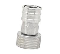 Sharplace Adaptateur pour Tuyau d'arrosage vers Nettoyeur Haute Pression 3/4" GHT vers 1/4" - Installation Facile - Remplacement du raccord Rapide