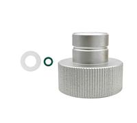 Sharplace Adaptateur rapide Adaptateur de connexion rapide, adaptateur universel de remplacement direct de cylindre de CO2 à filetage TR21-4 pour fabricant de, argent