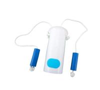 Sharplace Aide à l'enfilage des chaussettes avec poignées en mousse pour enfiler les chaussettes sans se pencher Dispositif d'aide antidérapant, Blanc