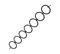 Sharplace Anneaux d'escalade pour Serpents, Anneaux cerceaux pour Serpents, Accessoires pour Aquarium, habitats pour Reptiles, chaîne, décoration pour Cage, 7 Anneaux