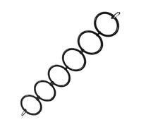 Sharplace Anneaux d'escalade pour Serpents, Anneaux cerceaux pour Serpents, Accessoires pour Aquarium, habitats pour Reptiles, chaîne, décoration pour Cage, 6 Anneaux