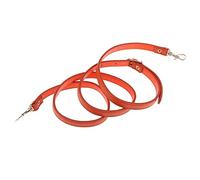 Sharplace Anse de Sac Bandoulière en PU avec Crochet Détachable Accessoire Femme Bricolage - 110G120cm, Orange