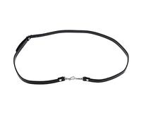 Sharplace Anse de Sac Bandoulière en PU avec Crochet Détachable Accessoire Femme Bricolage - 110G120cm, Noir