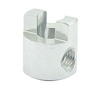 Sharplace Arbre de de à RC Fourche à pagaie à hélice Bricolage pour pièces de Rechange Arbre d'entraînement de Bateau RC, 4 mm d'argent