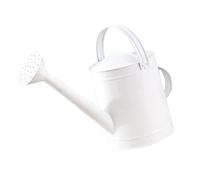Sharplace Arrosoir en métal 4 L avec tête Amovible et arroseur à 2 poignées, résistant à la Rouille, Outil de Jardinage pour Fleurs d'intérieur et, Blanc