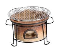 Sharplace Barbecue de Bois, Four Traditionnel, Portable et Polyvalent, pour Pique-Nique, Barbecue, thé bouillant