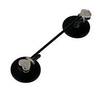 Sharplace Barre de rideau élastique avec porte-serviettes, installation facile, robuste, remplacement pour réfrigérateur, tableau blanc de salle de classe,