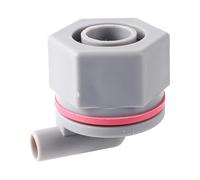 Sharplace Base Fixe intégrée avec Boule Anti-Retour pour tétine d'alimentation pour veaux, Accessoire d'installation Facile pour tétine