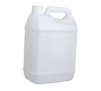 Sharplace Bidon de Stockage d' Moteur en PP de 1 Gallon, récipient Portable Vide pour Comestible, pichet de Stockage d'eau pour Boissons, Blanc