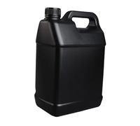 Sharplace Bidon de Stockage d' Moteur en PP de 1 Gallon, récipient Portable Vide pour Comestible, pichet de Stockage d'eau pour Boissons, Noir