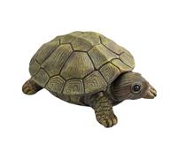 Sharplace Boîte à bijoux en forme de tortue, organisateur, porte-anneau en résine, Sculpture animale, ornement pour table, maison, bibliothèque, armoire, décor