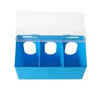 Sharplace Boîte de Cage Suspendue à Deux Trous pour Pigeons, mangeoire à Fente Suspendue pour Oiseaux et colombes