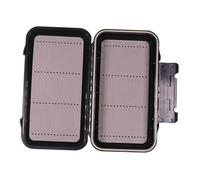 Sharplace Boîte de matériel de pêche à la Mouche, étui de pêche avec Mousse Portable avec Compartiments à grilles, conteneur de Stockage étanche, boîte de, B