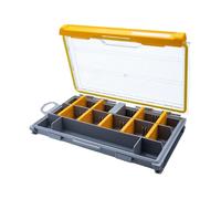 Sharplace Boîte de matériel de pêche, étui à leurres, Rangement Pratique, séparateurs Amovibles, boîte d'équipement, Organisateur de leurres de pêche