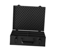 Sharplace Boîte de rangement multifonctionnelle et robuste pour cartes à collectionner, avec 6 séparateurs, portable et adaptée aux cartes de sport.