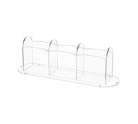 Sharplace Boîte de rangement pour cartes à histoires pour enfants, étui pratique et robuste pour les cartes d'apprentissage et de jeu, Trois Compartiments