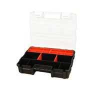 Sharplace Boîte de rangement pour matériel de pêche à la mouche, boîte à outils multifonctionnelle, organisateur de petites pièces pour loisirs créatifs et, 29 Cm X 22 Cm X 6 Cm