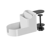 Sharplace Boîte de Rangement pour Porte-gobelets de Bureau, Support pour Tasses à café, Organiseur de Bord de Table à Clipser pour Table Basse de Bureau