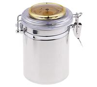 Sharplace Boîtes de Conservation de Tabac en Acier Inoxydable avec Couvercles, Tabac Réservoirs de Stockage