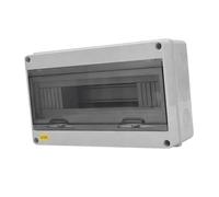 Sharplace Boîtier de protection de distribution, couvercle transparent, étanche à la poussière, IP65, résistant à l'eau et à la pluie, robuste, pour, 30 X 10.8 X 20 Cm