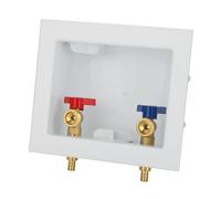 Sharplace Boîtier de sortie de valve linge 3/4" MHT, fournitures de remplacement de sortie, appareil de plomberie portable, entrée de 1/4"