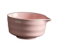 Sharplace Bol à Matcha En Céramique, Accessoires pour Bol à Matcha avec Bec Verseur, Tasse à Matcha, Chawan Matcha Tea Bowl, Bols à Thé pour Matcha, Bol à Thé pour Cuisine, Amis et Débutants, Rose