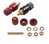 Sharplace Borne Cuivre Cosse Connecteur Isolant Conductivité Optimale avec Surface et Montage Rapide Utilisation Dans Automobile Équipement Nautique Atelier, JS-555 Étendu, M8