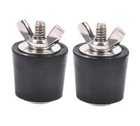 Sharplace Bouchon de Piscine en Caoutchouc, 2 pièces, Bouchon d'hivernage, de Protection Contre Le Gel pour canalisations domestiques, buanderie, réparation, 25mm