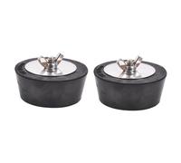 Sharplace Bouchon de Piscine en Caoutchouc, 2 pièces, Bouchon d'hivernage, de Protection Contre Le Gel pour canalisations domestiques, buanderie, réparation, 63mm