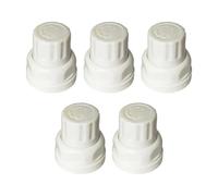Sharplace Bouchon de Valve de radiateur Universel 5X, Accessoires réglables, Installation Pratique, pièces de Rechange, Couvercle de Valve de Remplacement pour, Court