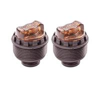 Sharplace Bouchons de Verrouillage de Fourche de vélo Ajusteurs de précharge de Bouton de VTT en Plastique, 30 mm