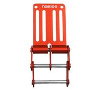 Sharplace Boucle de ceinture à outils à dégagement rapide pour sacoche de taille, alliage d'aluminium, sacoche de taille multifonctionnelle, robuste et, Rouge