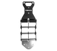 Sharplace Boucle de ceinture à outils universelle en métal, clip de chaîne en alliage d'aluminium, fixation de ceinture légère et robuste, cintre de taille, Noir