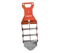 Sharplace Boucle de fermeture pour pochette à outils de ceinture, installation et dégagement rapides, alliage d'aluminium pour bricoleurs, travaux de, Orange Tournant