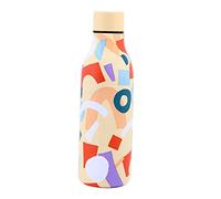 Sharplace Bouteille d'eau pour Sport en Acier Inoxydable avec Impression laquée fioless Thermique 19 à Vide pour la de la bière Eau Froide, Jaune