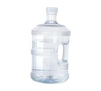 Sharplace Bouteille d'eau réutilisable, multifonctionnelle et Portable, avec Bouchon et poignée, Facile à Nettoyer étanche, idéale pour la Maison la, Transparent 7.5 L