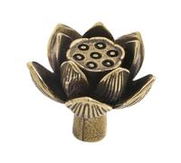 Sharplace Bouton de meuble en forme de, poignée de porte en laiton multi-usage, bouton de commode pour tiroirs de bibliothèque et armoire, Cuivre