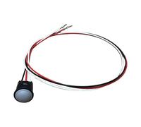 Sharplace Bouton-poussoir de joystick pour excavatrice, ensemble de poignée de chargeuse, interrupteur à bouton haute performance avec câble pour garage, Fil Gris à 3 Fils