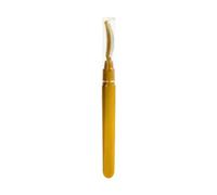 Sharplace Brosse à cils en silicone avec couvercle anti-poussière, robuste et portable, brosse pour sourcils, outil cosmétique, séparateur de et de cils, or