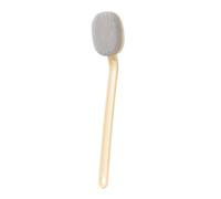 Sharplace Brosse de douche multifonctionnelle et portable avec long manche pour le nettoyage du dos, idéale pour la douche, la salle de bain, les personnes, Beige